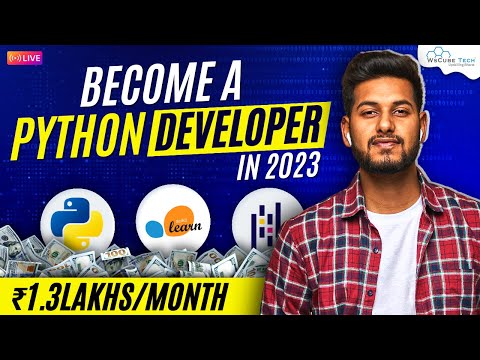 Become a Python Developer 🔥 | Fully Practical Python Programming LIVE Course - WsCube Tech