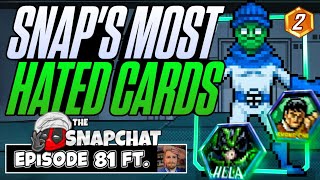 Marvel Snap's HATED CARDS | SERIES DROPS LOL | SAGE REVIEW | Snap Chat Podcast #81