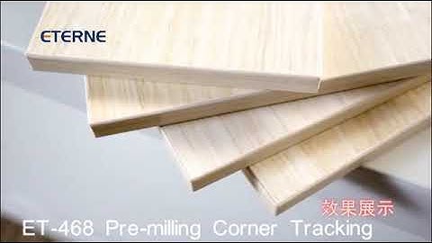 Full automatic edge banding machine with pre-milling