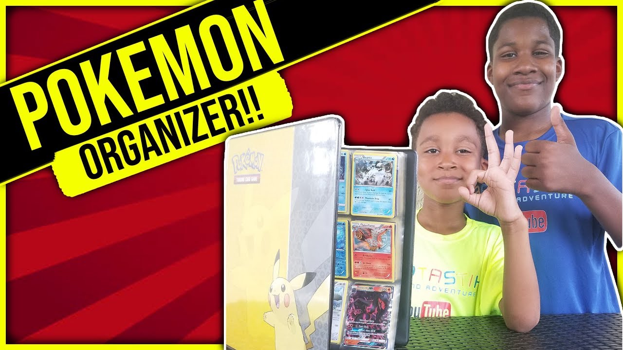 WE GOT A POKEMON ORGANIZER | BEST 3 RING BINDER TO ORGANIZE POKEMON CARDS!! - YouTube