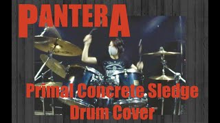 PANTERA   Primal Concrete Sledge  Drum Cover