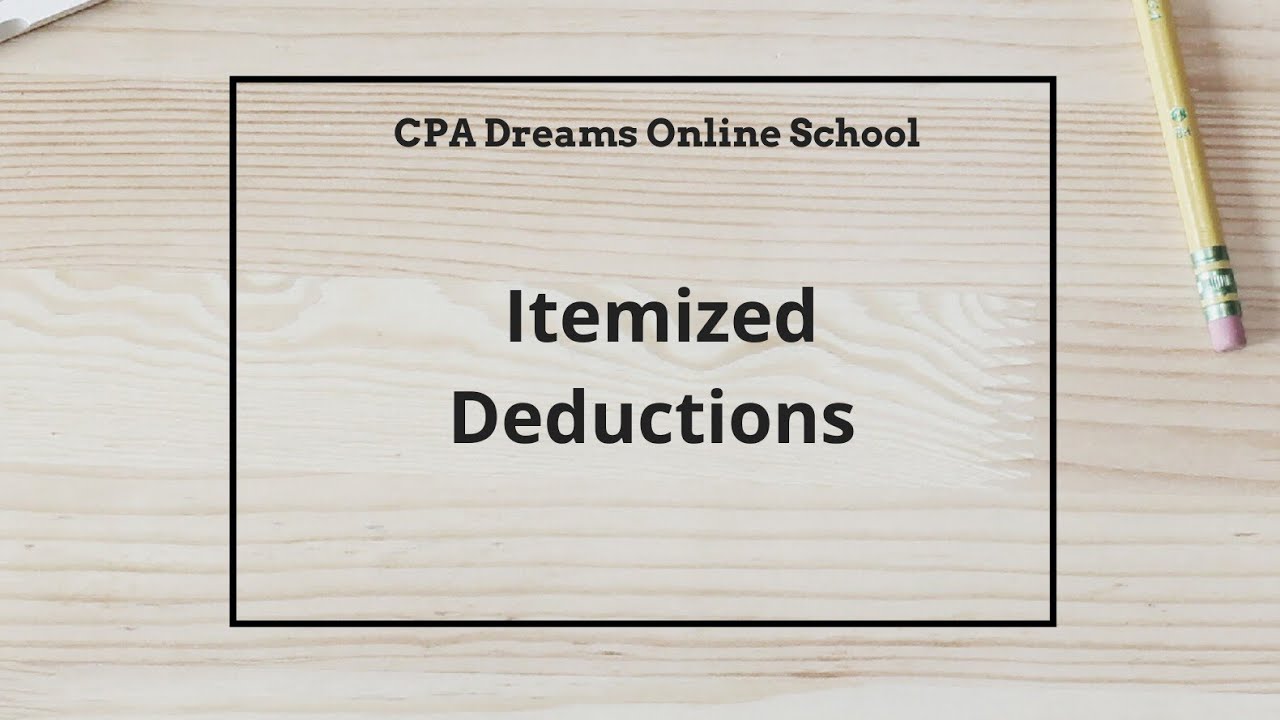 Income Taxation lessons - Special Allowable Itemized Deductions