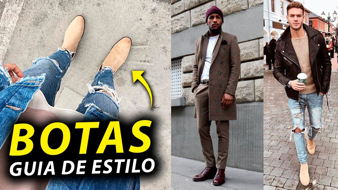 bota masculina na moda