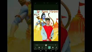 Ram navmi background change photo editing! PicsArt in app's editing ! #short video #by@Ankit_singh screenshot 2