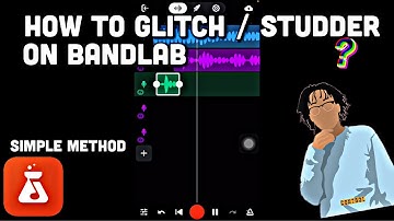 How To Glitch / Studder Vocals on bandlab like a pro