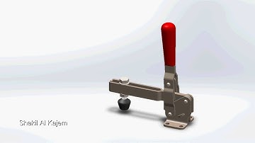 Toggle Press Clamp Animation | SolidWorks