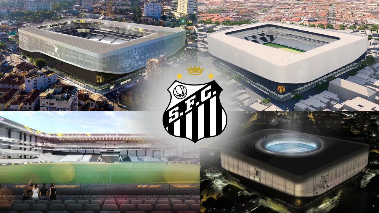 NOVA ARENA DO SANTOS! Conheça a Milionária Arena do Santos que Vai Sacudir o Litoral!