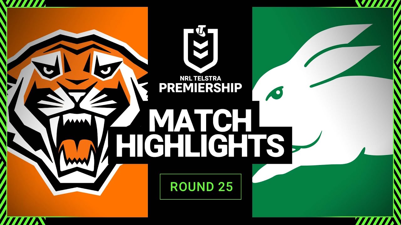 NRL Highlights | Wests Tigers v South Sydney Rabbitohs | Match Highlights | Round 25, 2013 | NRL