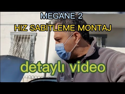 Megane2 hız sabitleme montaj detaylı  video