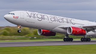 25 MINUTES OF TAKE OFFS  at Manchester Airport 12th April 2024