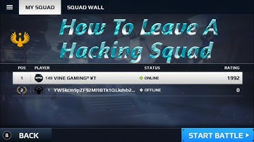 How To Leave A Hacking Squad Which Has No Leaving Option/MODERN COMBAT 5/Android