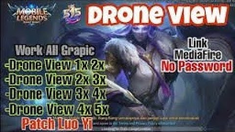 New bug drone view |mlbb| Luo yi|