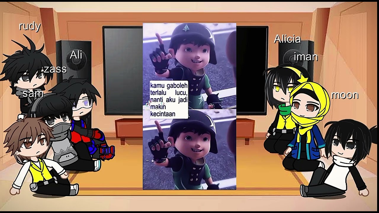 Ejen Ali react boboiboy | campuran bahasa 🇲🇨🇲🇾 (part 2) 