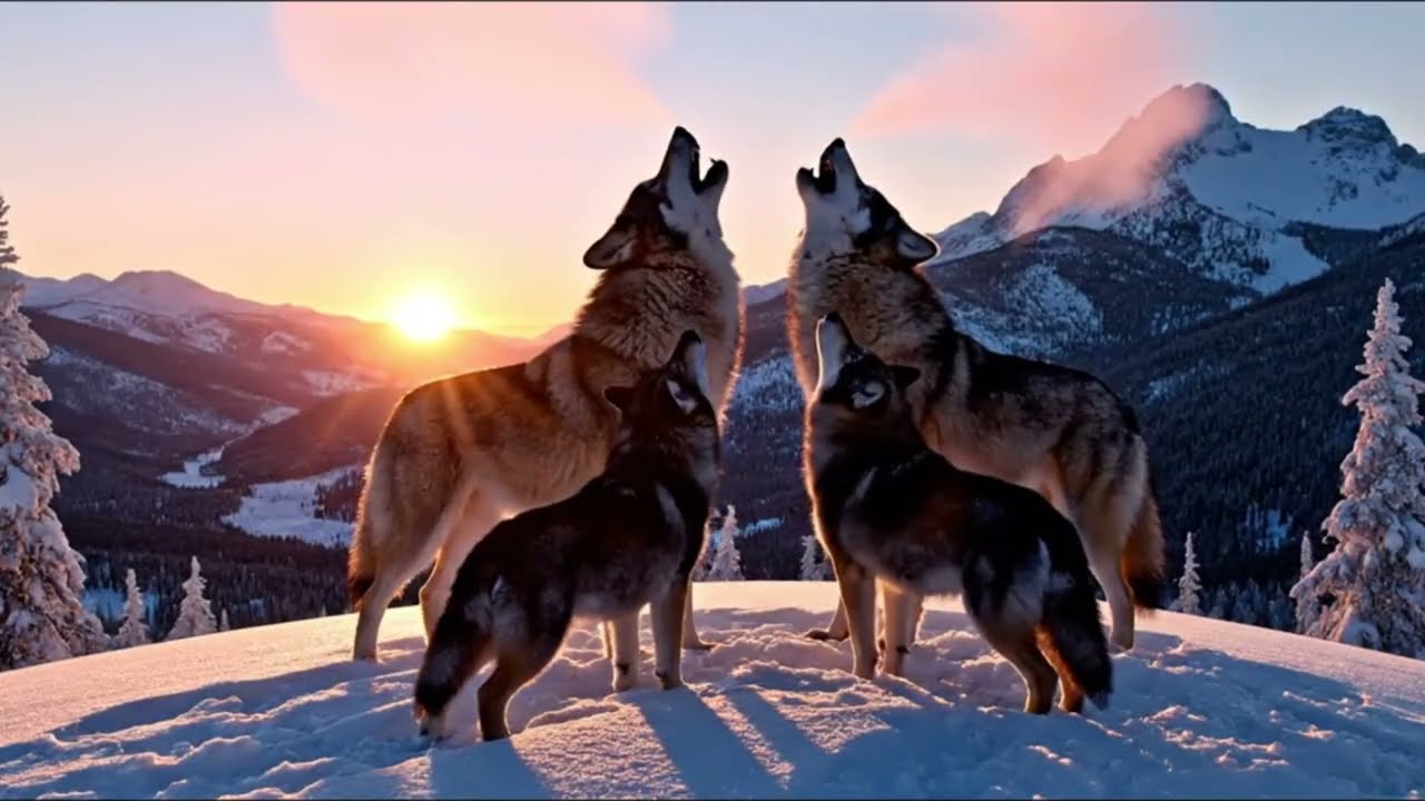 The Wolf’s Domain | A Cinematic Journey Through the Snowy Wild