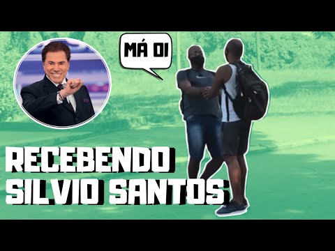 PEGADINHA: RECEBENDO ENTIDADE SILVIO SANTOS