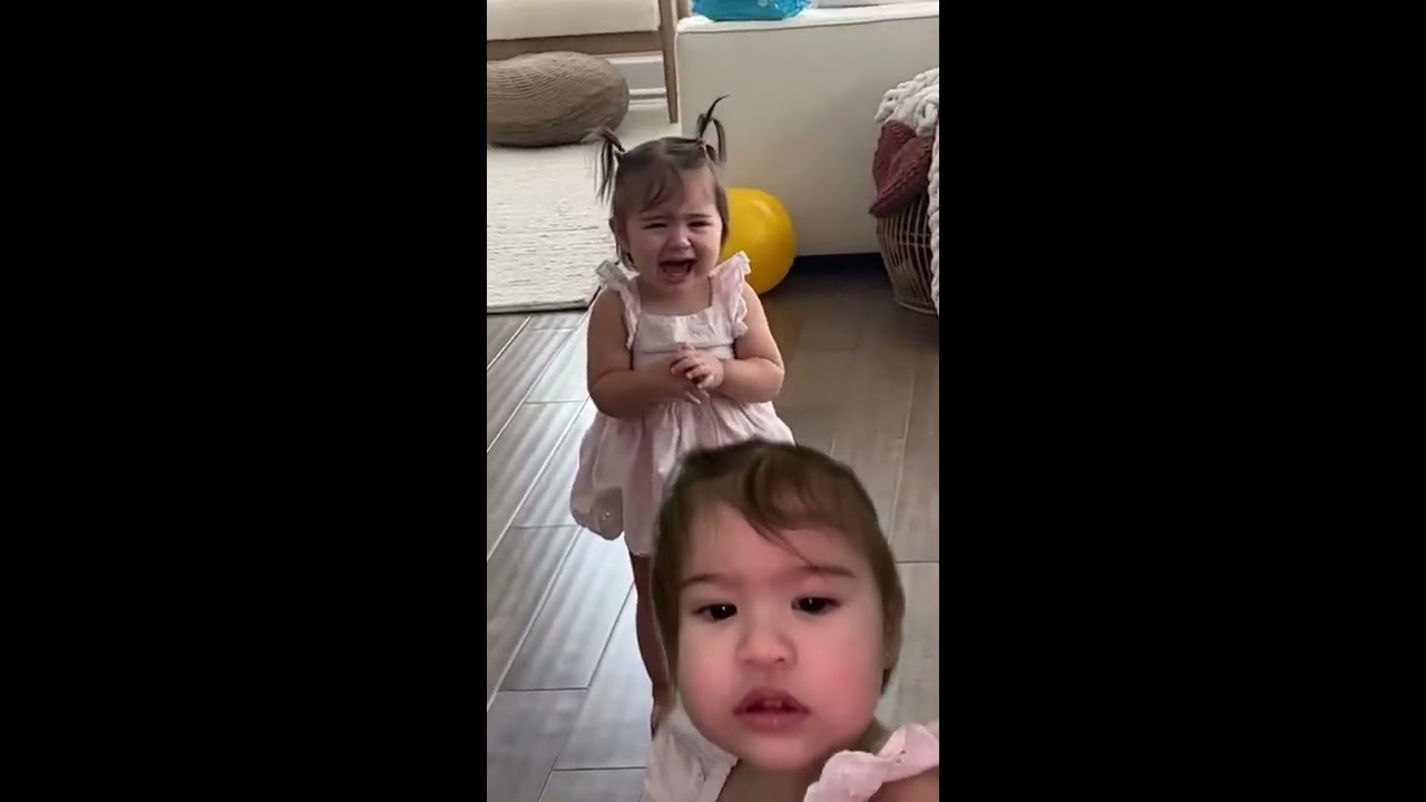 HAVING MY TODDLER REACT TO HER THROWING A TANTRUM Shorts