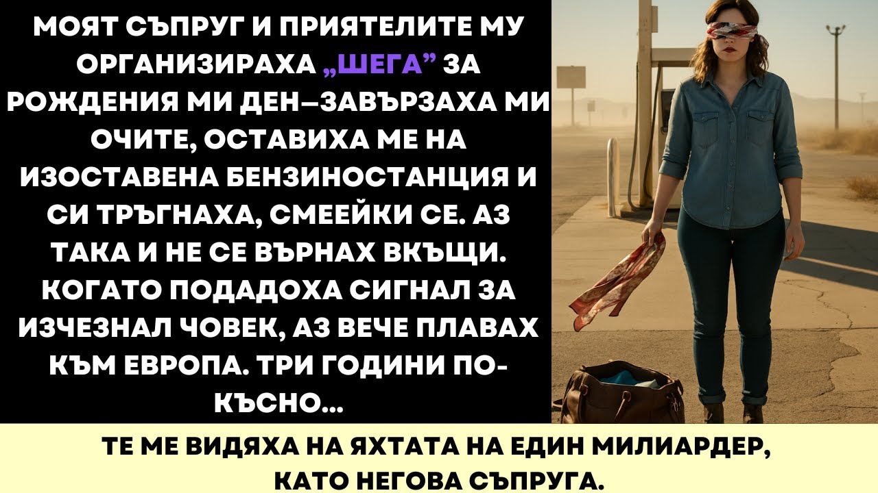 Мъжът Ми Ме Изостави Като Шега За Рождения Ден Сега Живея Най-Добрия Си Живот На Яхтата На Милиардер