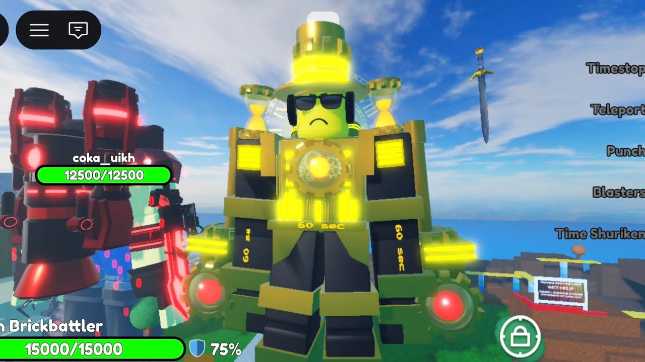 Titan Brickbattler 300k key and time 50