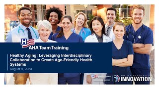 Famous August 2023 AHA Team Training Monthly Webinar Profile