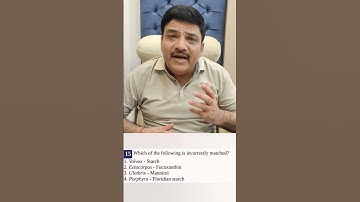 NEET 2022 PYQ from Plant Kingdom - 2 Similar MCQ Answers in Video Description