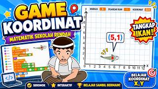 Game Koordinat Matematik Sekolah Rendah | Belajar Paksi X dan Y Sambil Bermain screenshot 3