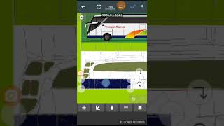 cara membuat livery transport express via photo editor screenshot 2