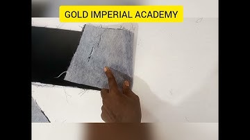 Easy way to remove Fusible Interfacing from fabric