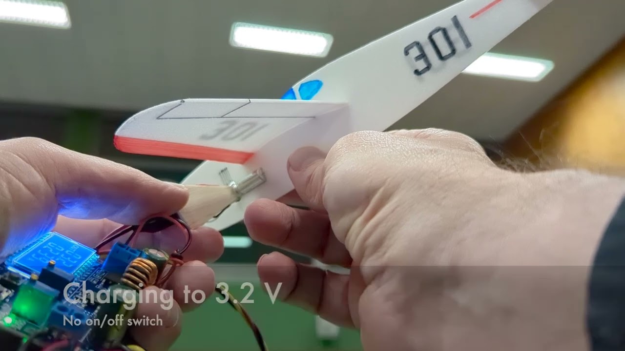 Folkerts SK-3, No-Cal, Capacitor powered