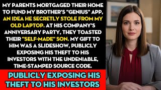 My Parents Mortgaged Their Home For My Brother's 'Genius' App—An App He Stole From My Old Laptop.
