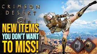 Amazing New Armor & Items You Don't Want To Miss in Crimson Desert Update 1.12!