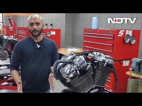 Video: Harley-Davidson Udruller Den Nye V Twin Engine