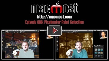 Pixelmator Paint Selection (MacMost Now 886)