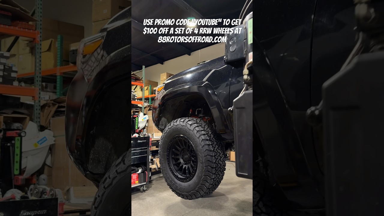 2023 Toyota Tacoma Fox Performance Elite & RRW RR7-V Wheels 