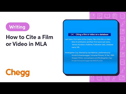 فيديو: 4 طرق للاستشهاد بمقاطع فيديو YouTube بتنسيق MLA