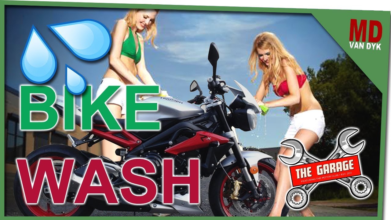 The Garage This is how I wash my bike YouTube