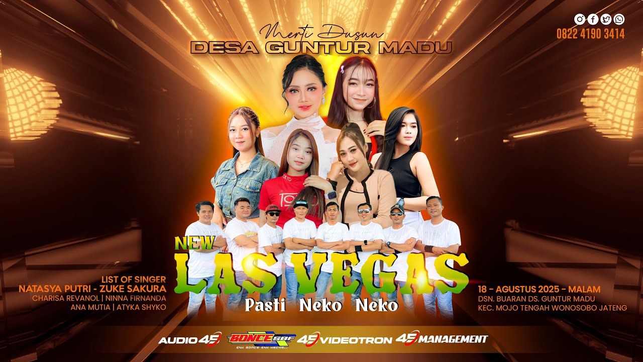 ⭕LIVE STREAMING NEW LAS VEGAS - BUARAN DUWE GAWE GUNTUR MADU MOJOTENGAH WONOSOBO