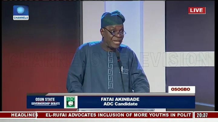 Osun Debate Pt.9 : Oyetola, Omisore Disagree Over Osun's Debt Profile