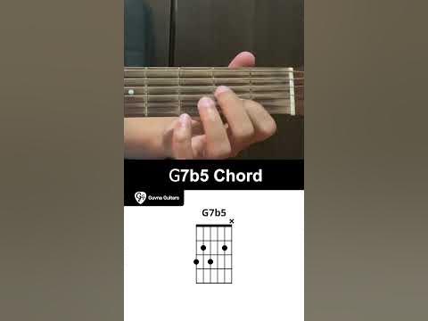 How To Play The G7b5 Chord On Guitar - Guvna Guitars - YouTube