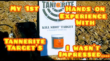 Tannerite 1/2 lb. kill shot target review vs. sonic boom targets
