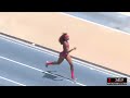 D'Asia Duncan Finishes Off The Heptathlon With A Fast 800m