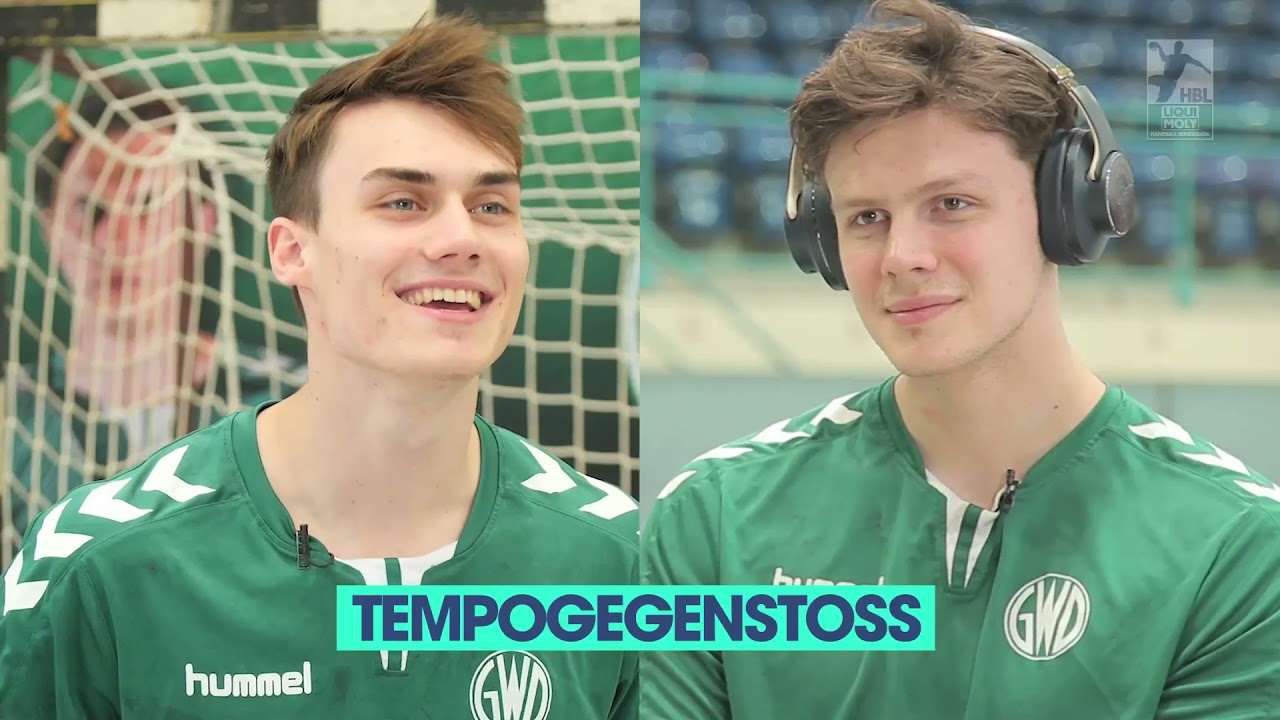 Miro Schluroff und Justus Richtzenhain (GWD Minden) beim "Lippen lesen": Wie gut verstehen sie sich?