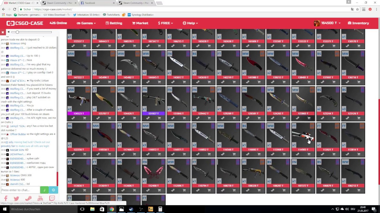 CSgoCase Gambling Skin Hunter YouTube