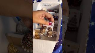 Homemade Earring organiser 🗂️😍👌🏻 #shortvideo #organisers #earrings #homemade #easyway #craft