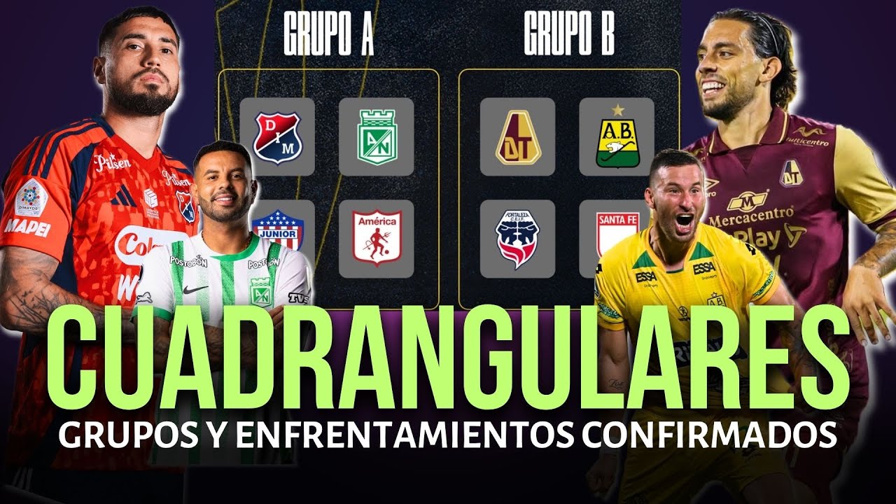 ASÍ SERÁN LOS CUADRANGULARES SEMIFINALES DE LA LIGA COLOMBIANA LIGA ...