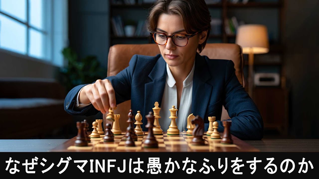 これが、なぜ直感型内向のシグマINFJが“愚かなふり”を好むのかという理由です