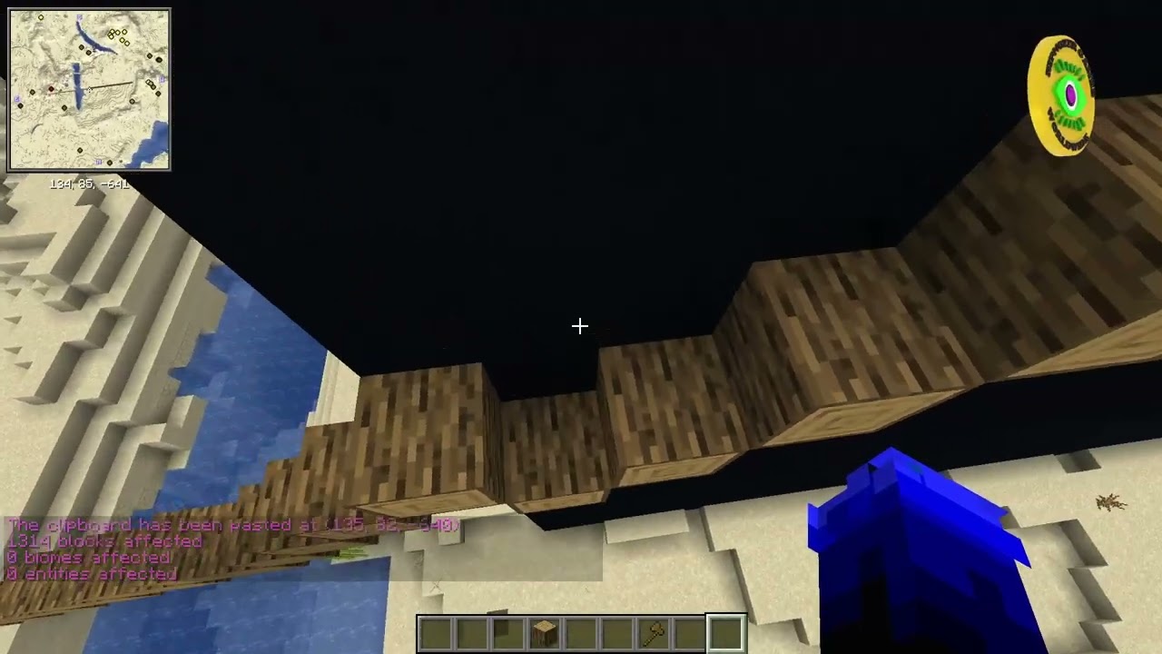 СУПЕРЗАГАДОЧНЫЙ ЛЕГЕНДАРНЫЙ МОМЕНТ: HIPNOZER СТРОИТ ГЛАЗ ОРВЕЛЛА В MINECRAFT