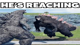 EVOLVED GODZILLA VS GODZILLA 2014 (unfinished)