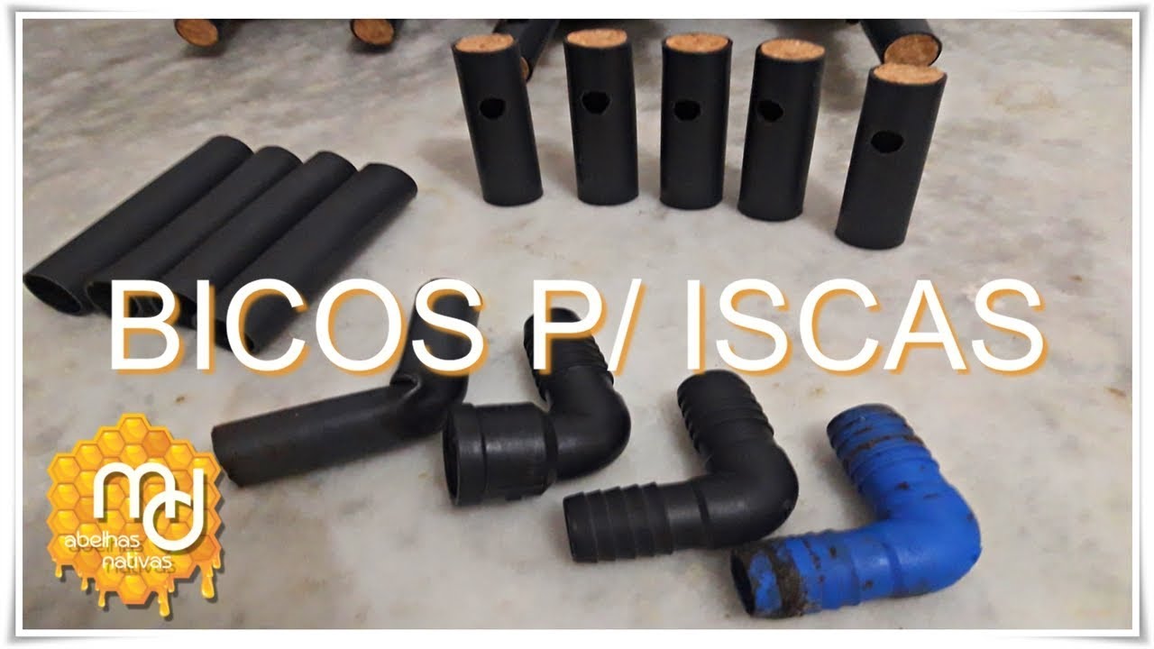 Os Tipos de Bicos que Uso em Minhas Iscas