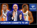 Elite transfer brandon garrison has committed to kentucky basketball  kentucky wildcats podcast
