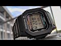 Casio G-Shock G-5600E - A Solar Powered Square G-Shock